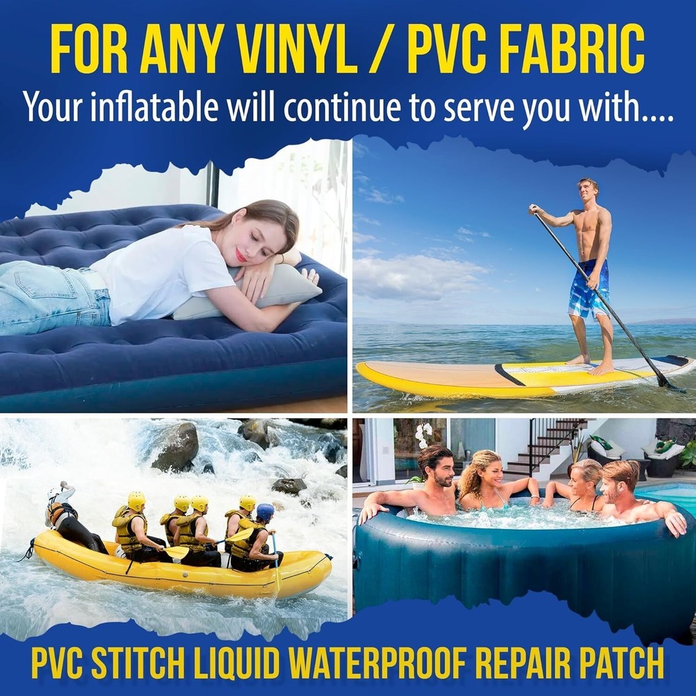 Universal 20ml Transparent Liquid Patch for PVC & PU Inflatables Easy Use