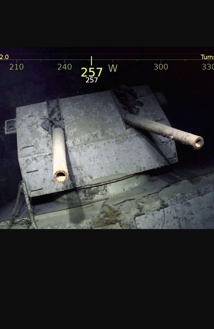 1/350 3D printed 5in Replacement Guns 8pc set for Very Fire Atlanta model kit