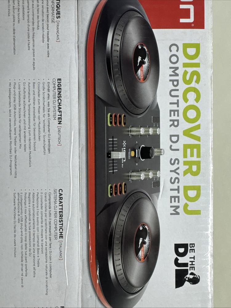 Ion Discover DJ Computer System discovery pc mac usb New Open Box NIB