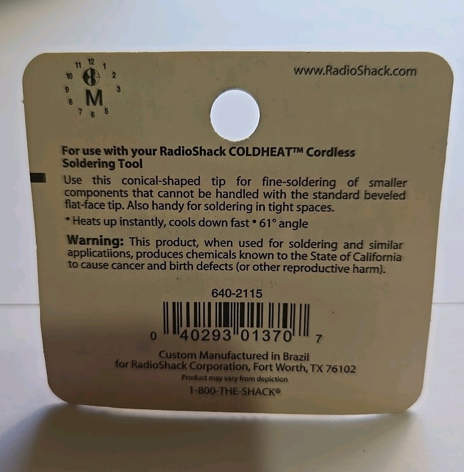 Conical Soldering Tip 64-2115