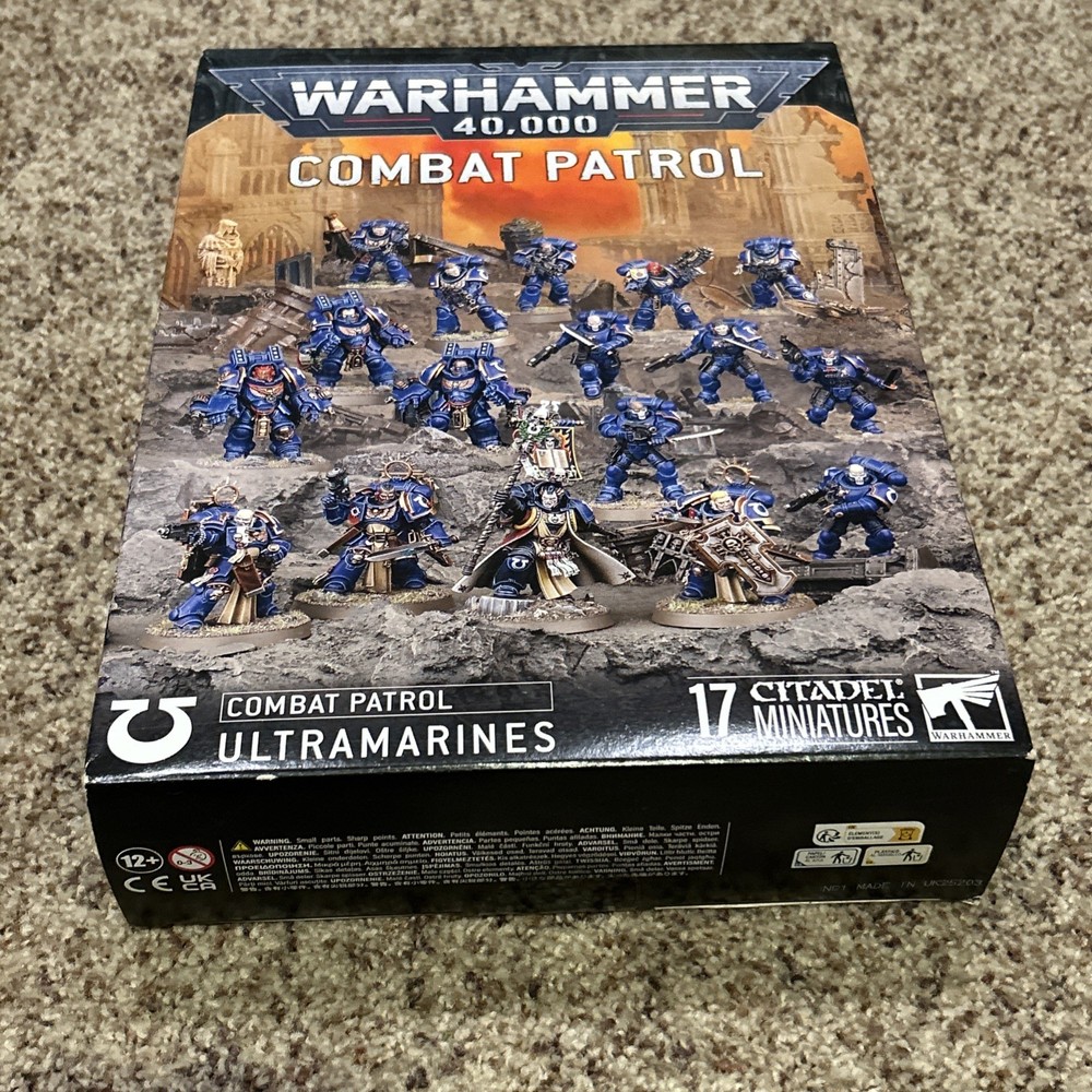 Games Workshop Warhammer40k Combat patrol Ultramarines NIB