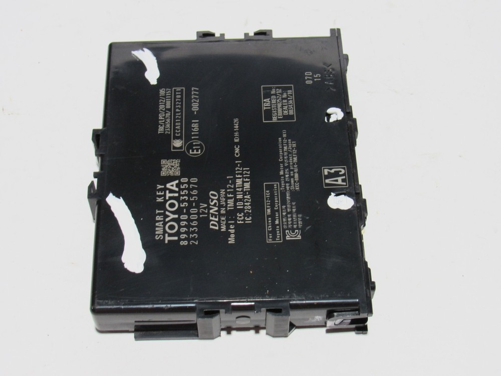 Lexus IS300 2020 Smart Key Control Module Unit 14-21 *#4
