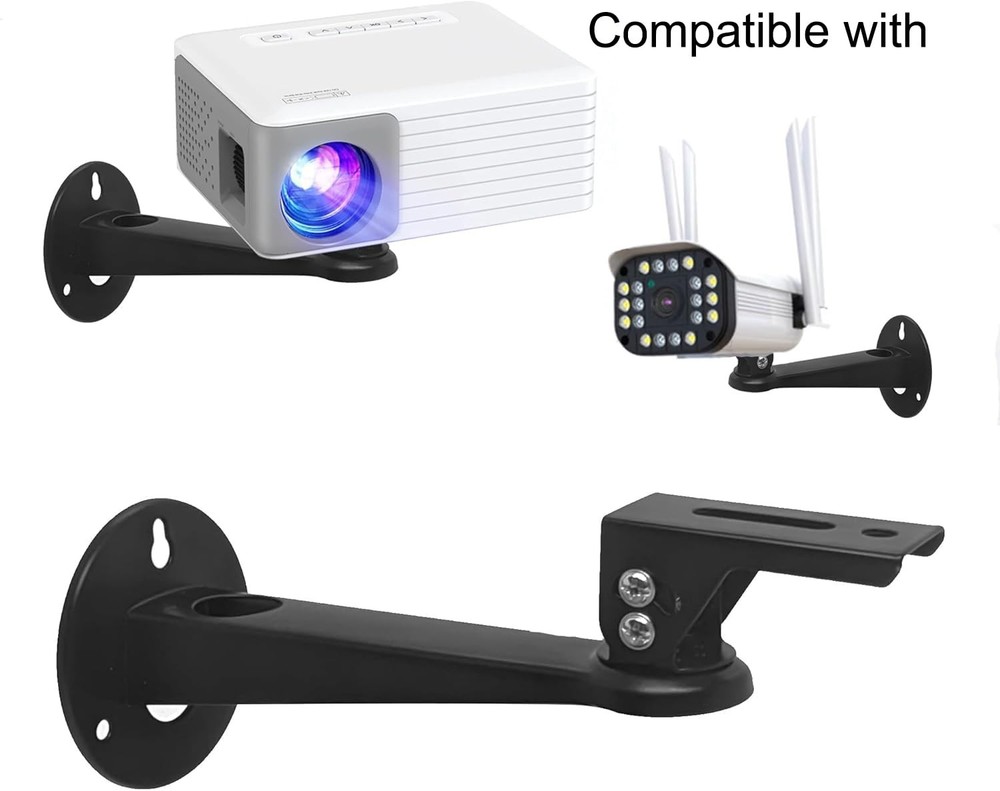 Adjustable Projector Mount Wall Ceiling Bracket 360 Rotation