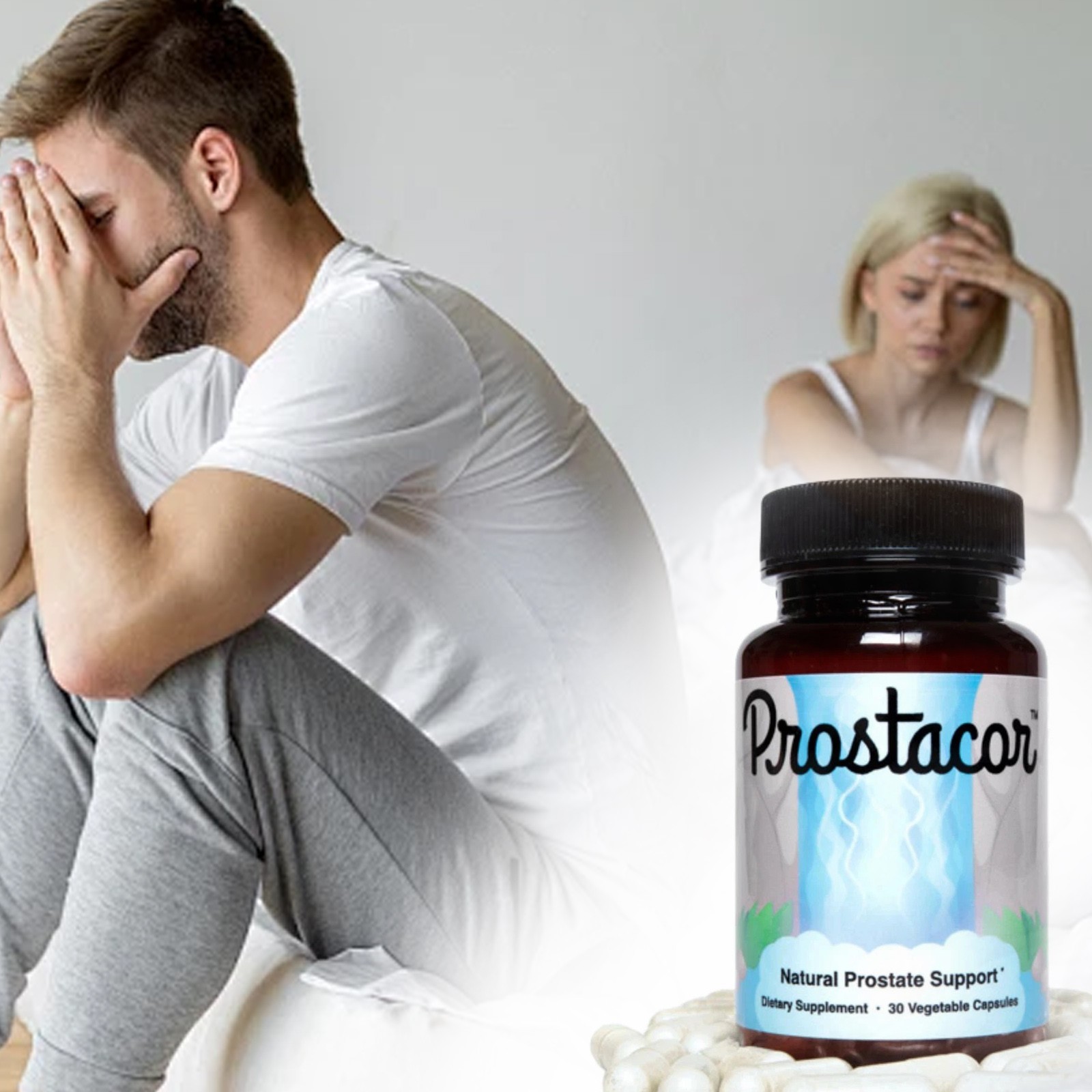 Prostacor Herbal Formula | Prostate Bladder & Urinary Support | 30 Veg.Caps👍