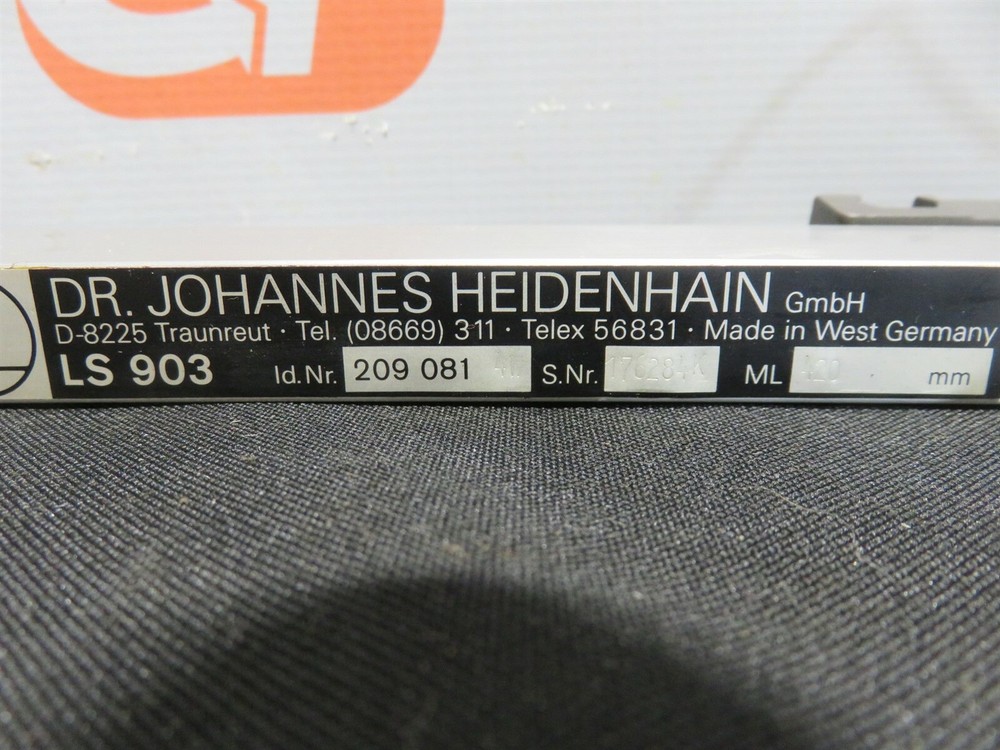 Heidennhain LS 903 D-8225 Linear Encoder Scale 209 081 9 Pin Connector