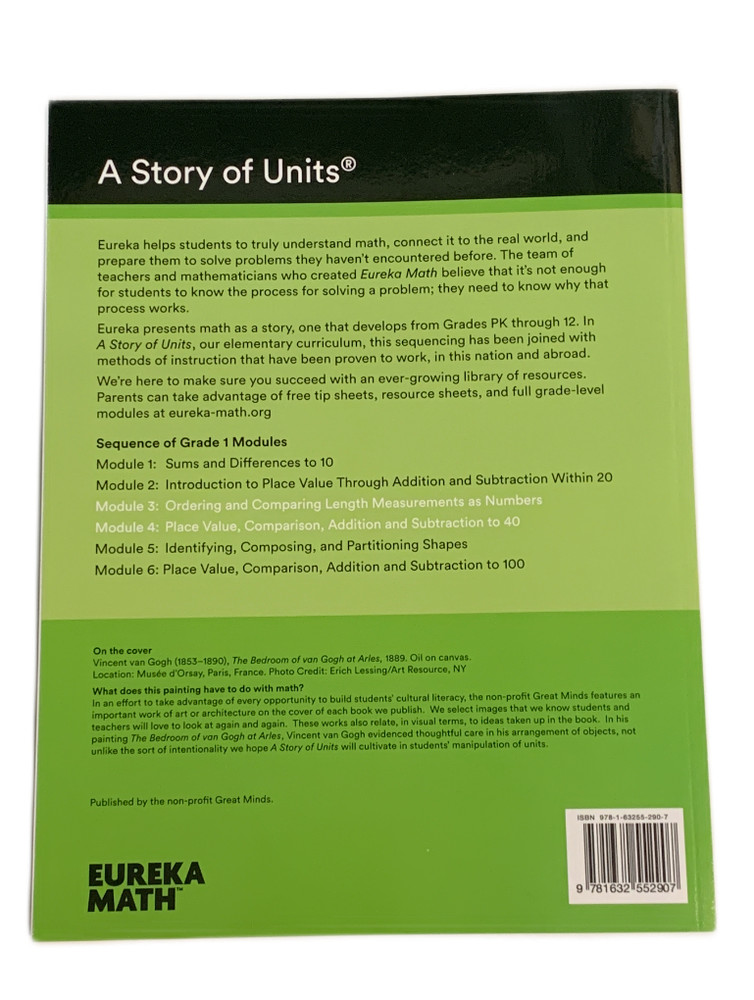EUREKA MATH Grade 1 Student Edition MODULE 3 & 4 Workbook Homeschool