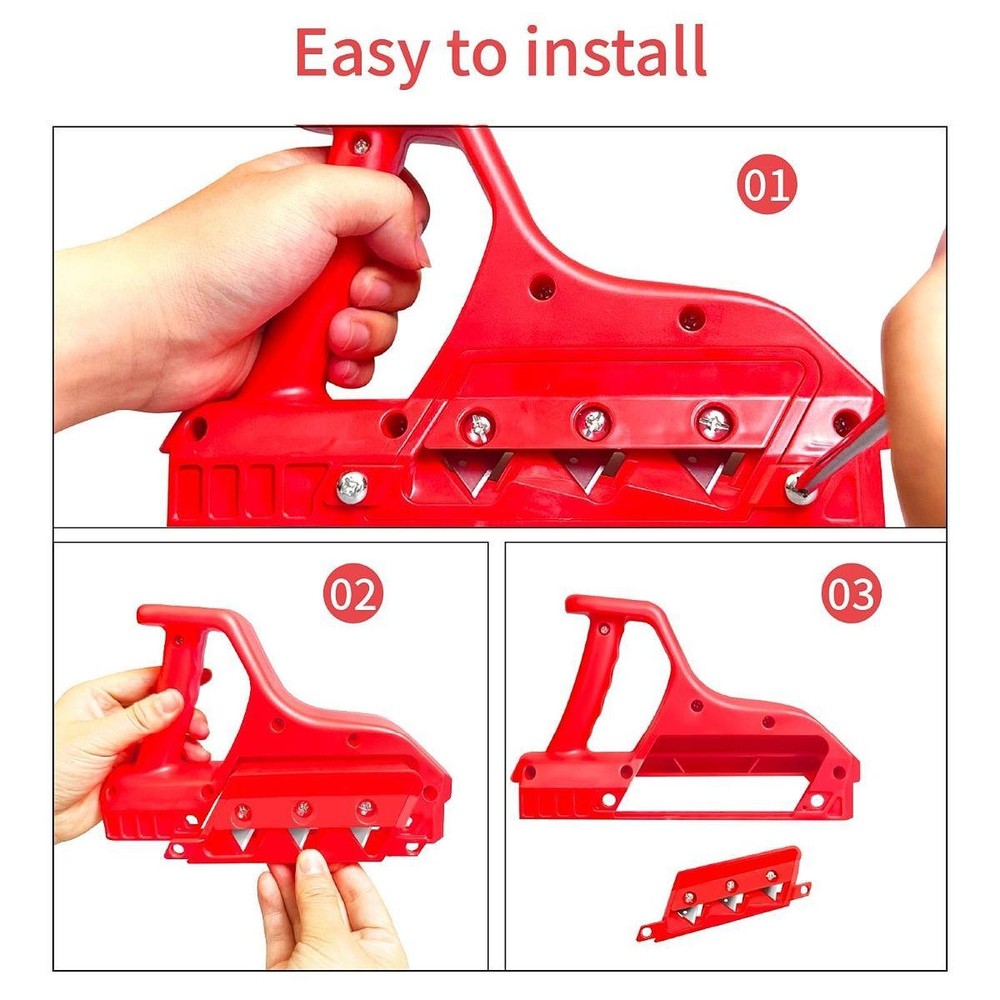 Drywall Edge Chamfer 45° 60° Portable Drywall Planer Efficient Professional