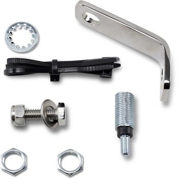 Pingel Low Mount Radio Antenna Relocation Kit for 85-13 Harley Davidson FLH FLT