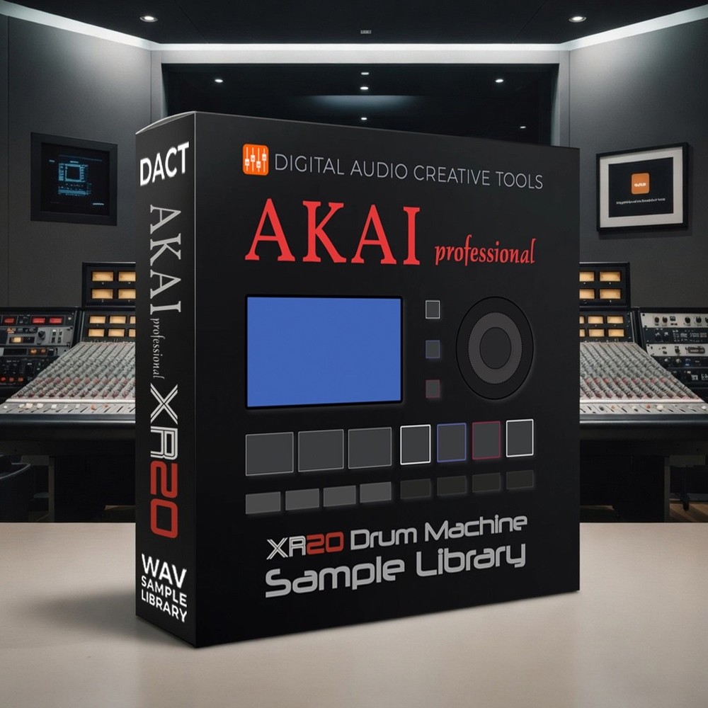 Akai XR20 Drum Machine Sample Library