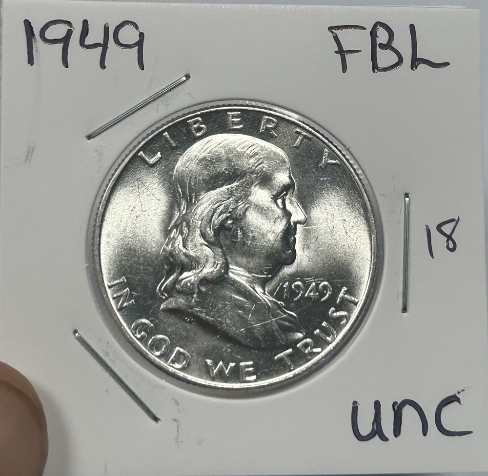 1949 Franklin Half Dollar Coin