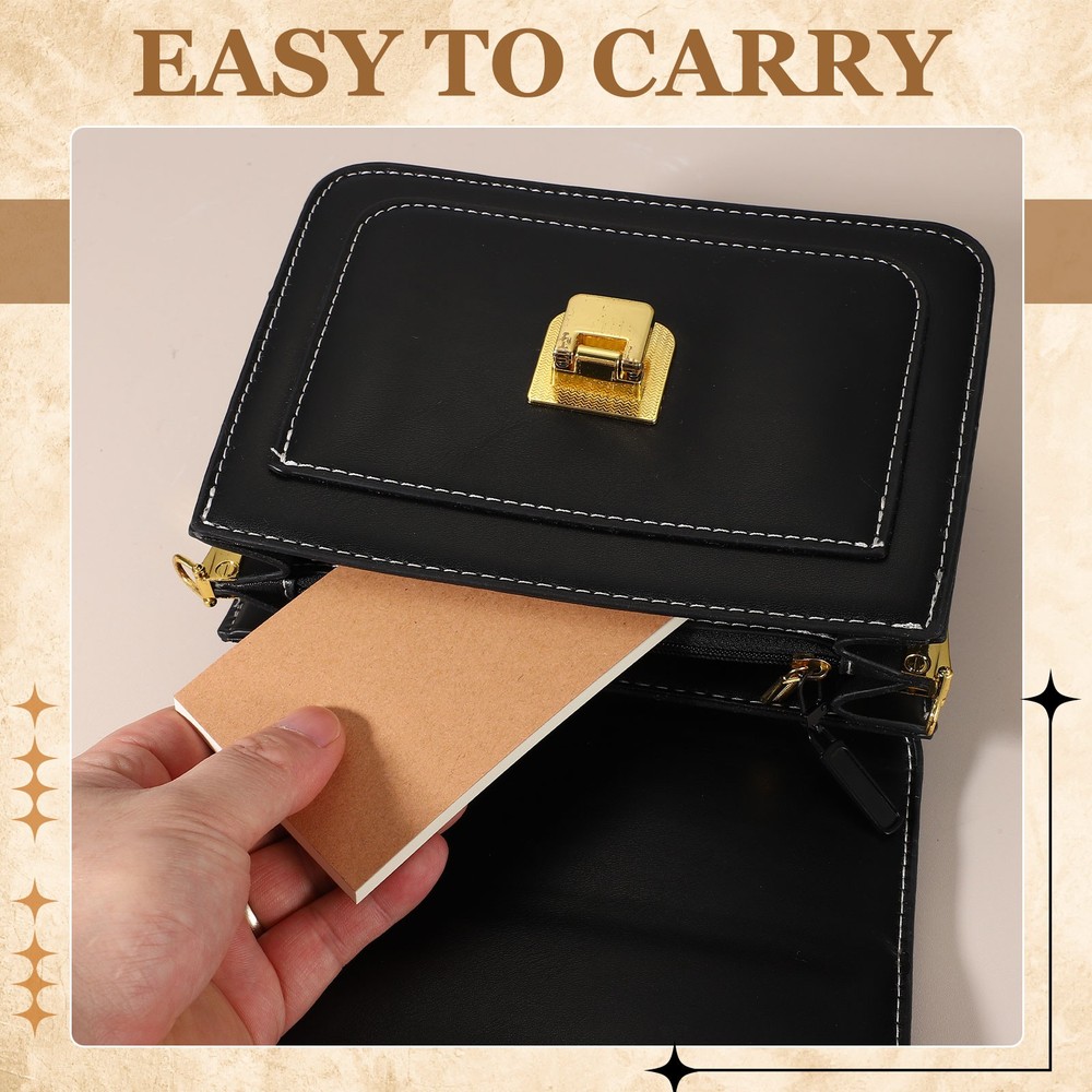 8 Pcs Small Notepads Portable Field Notes for Work Office,Lined