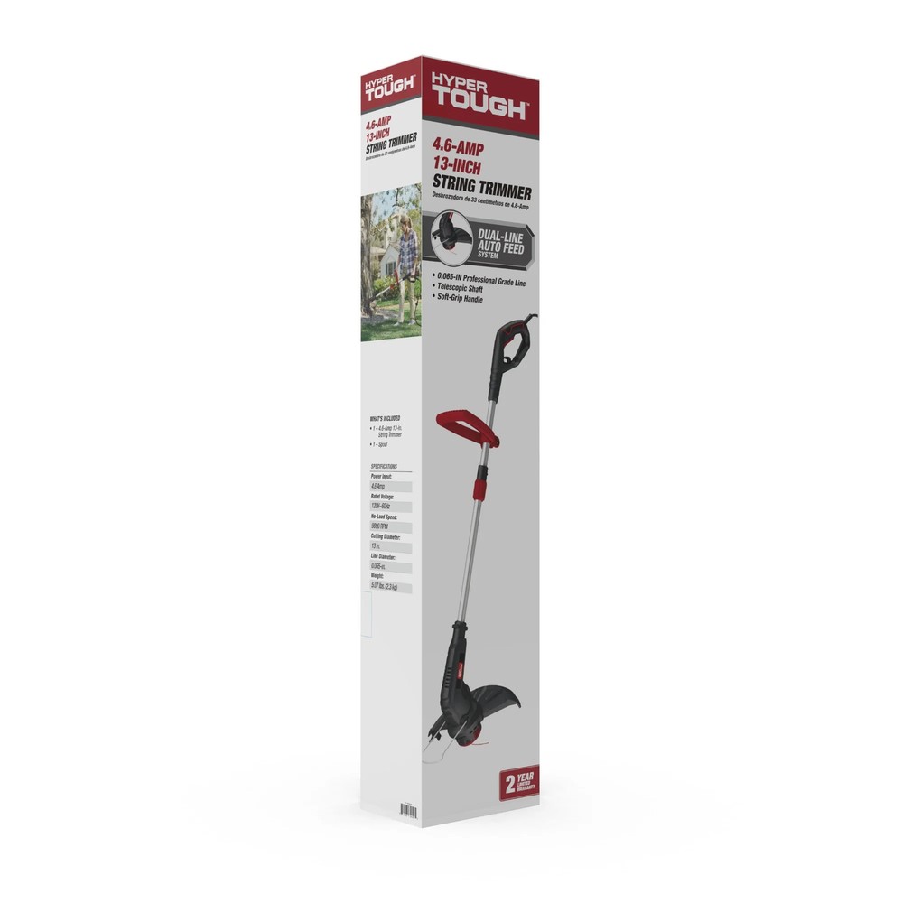 Hyper Tough 13" 4.6-Amp Electric Corded String Trimmer