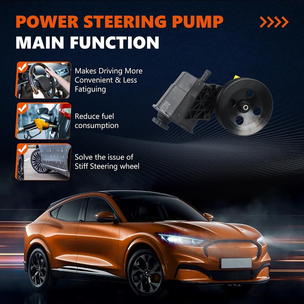 Dodge Ram Power Steering Pump 4.7L