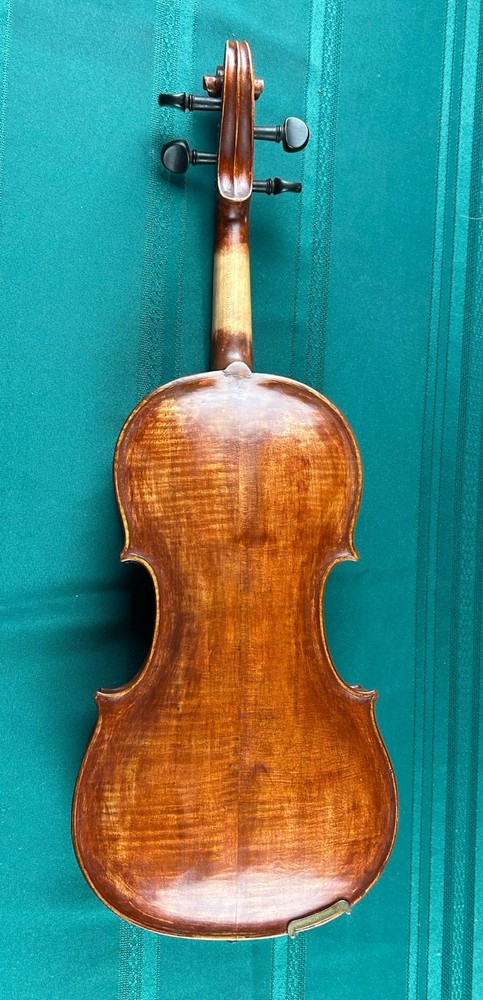 Old Full Size Violin With Hard Case And Bow