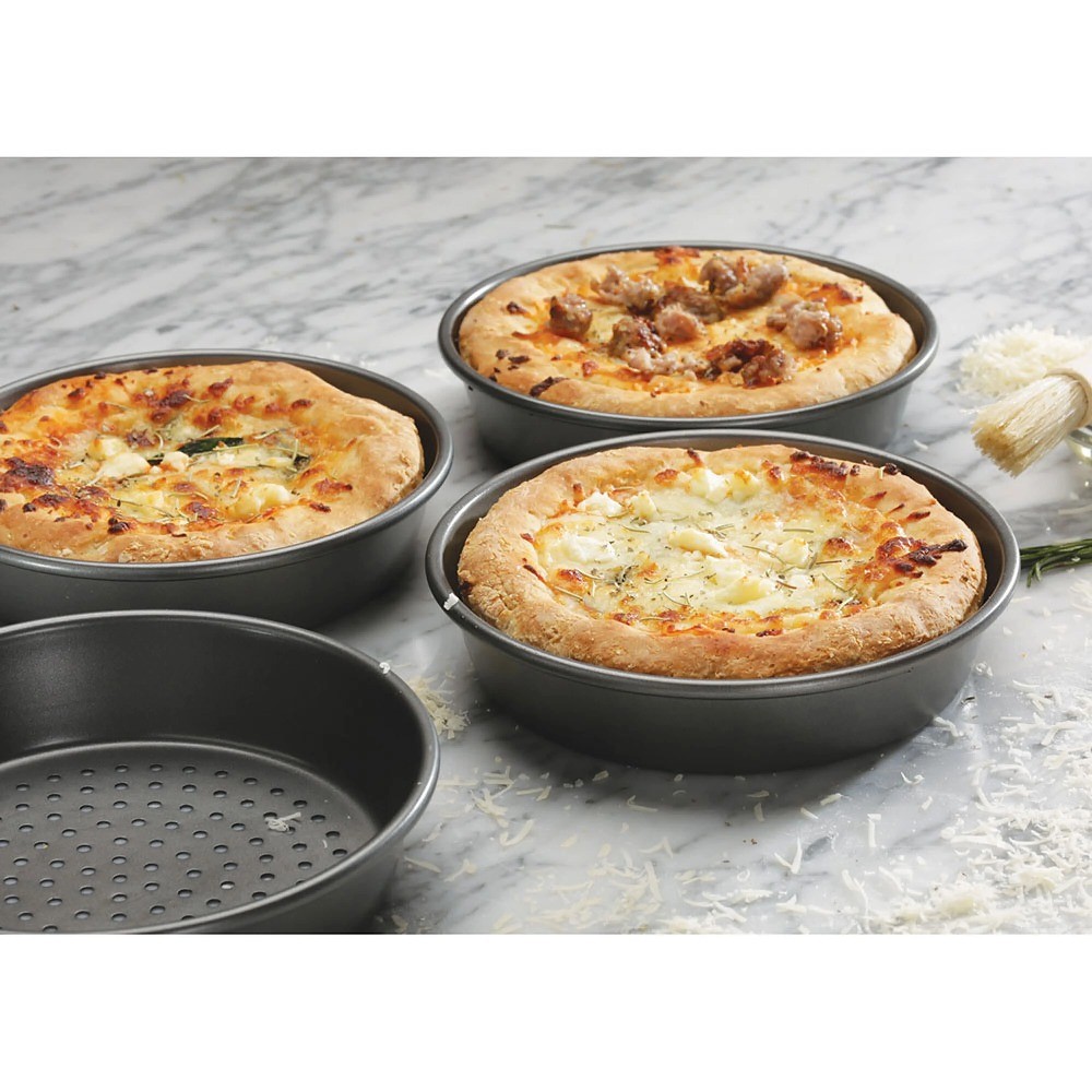 Professional Deep Dish Pizza Pan Set