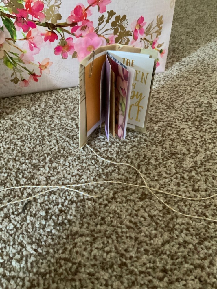 Handmade decorative novelty mini journal