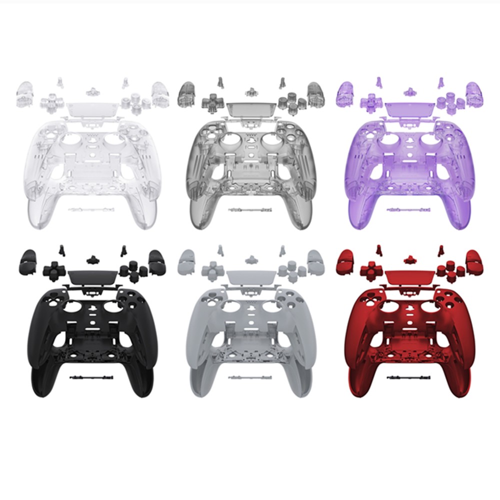 Replacement Full Housing Shell Cover & Buttons Touchpad For PS5 Edge Controller