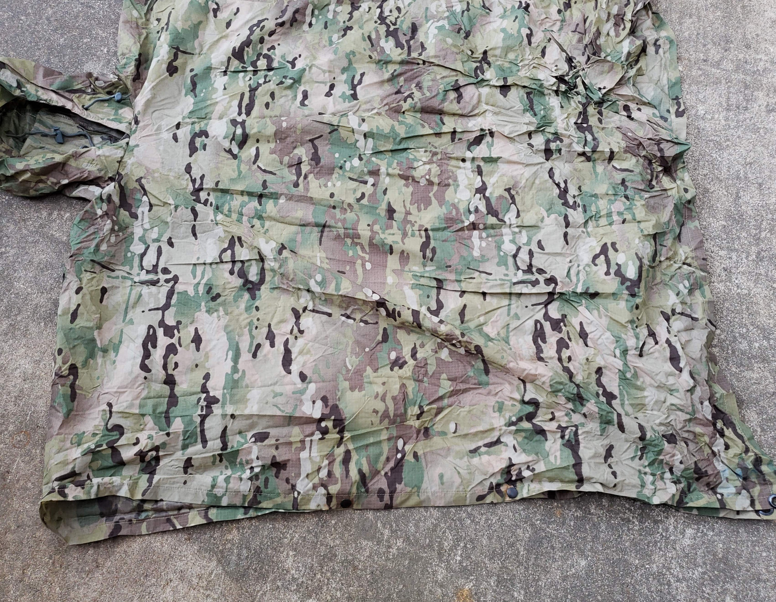 🇺🇸100% GENUINE USGI ARMY USAF ISSUE OCP MULTICAM PONCHO NOT CHIC0M NOT FAKE