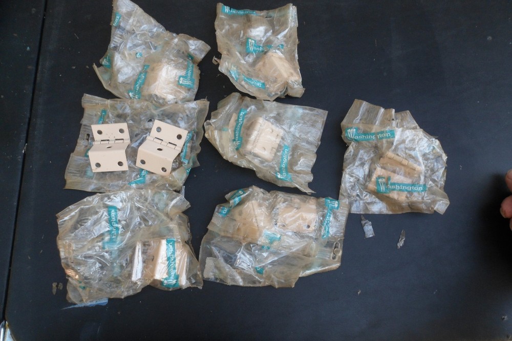 X7 Sets Vtg NOS  HINGES Stepped Edge