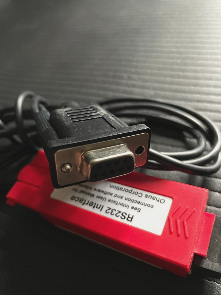 Ohaus Scout Pro RS232 Interface 83032107