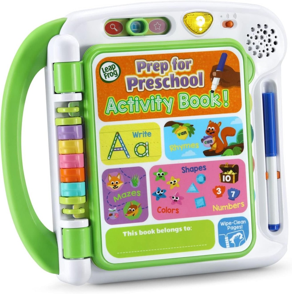 LeapFrog Prep for Preschool Activity Book Green