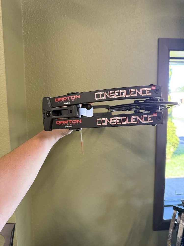 NEW!!!! Darton Archery Consequence 2 Compound Bow Black Archery/Hunting Bow