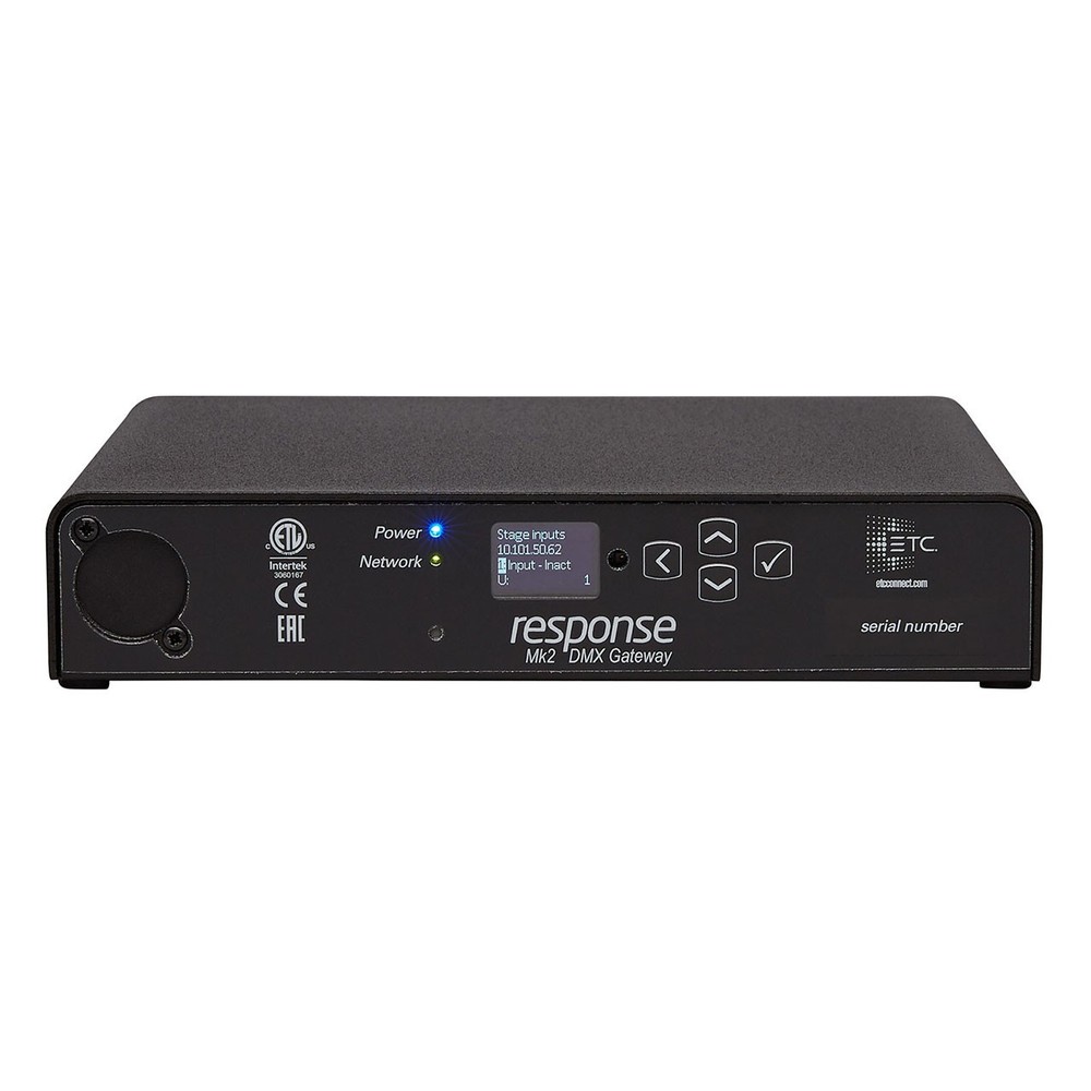 ETC Response Mk2 4-port Portable Gateway, Terminals