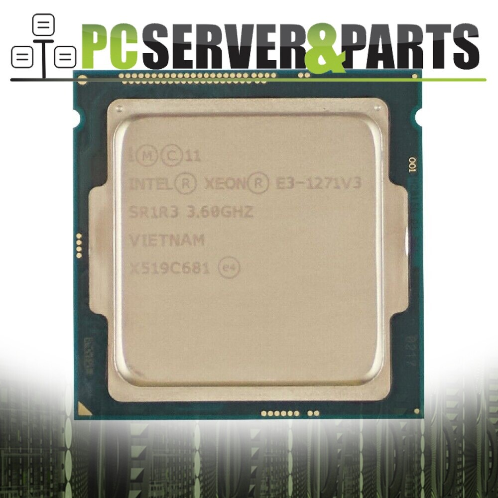 Intel Xeon E3-1271 v3 SR1R3 3.60GHz 8MB 5GT/s Quad Core LGA1150 CPU Processor