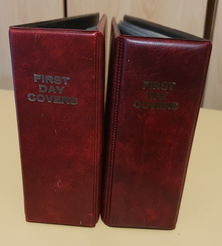 2 x BENSONS FDC ALBUMS INC. 24 INSERTS ENOUGH TO HOLD 48 COVERS #3213