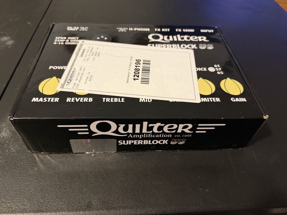Quilter Amplification Superblock