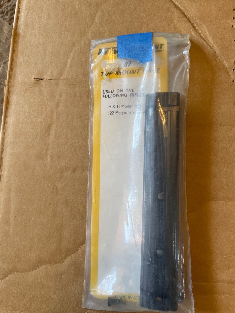 weaver top mount base #87 Olin Company NOS
