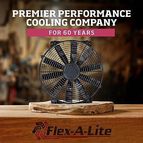 Compact Adjustable Electric Fan Controller and Relay Kit with Thread-in