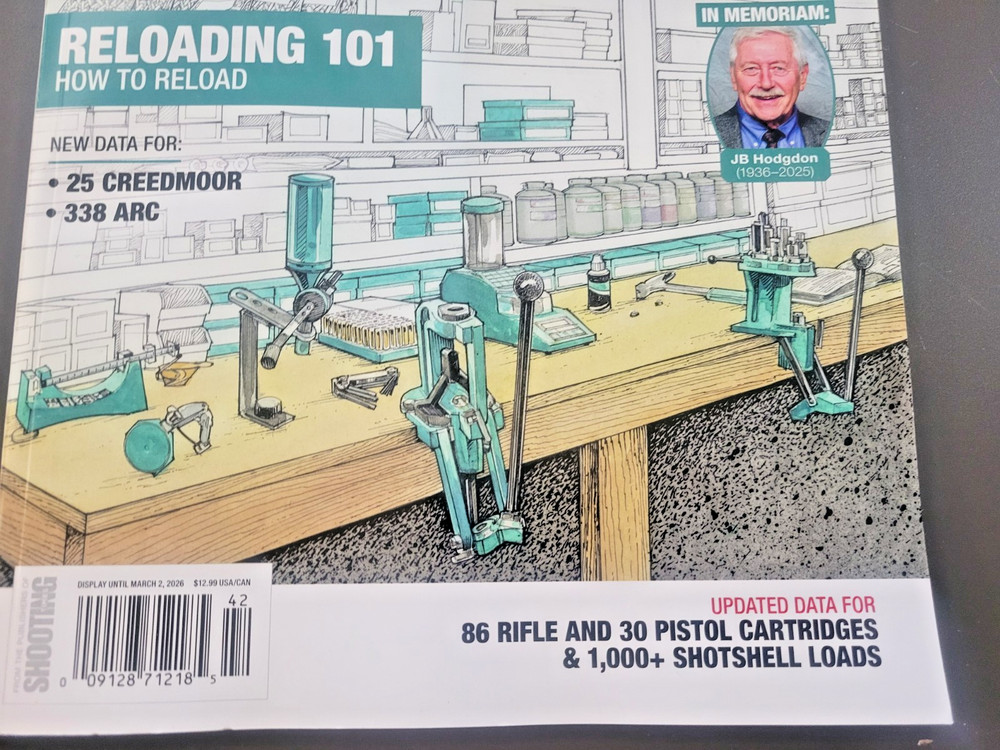 Reloading - Hodgdon 2026 Annual Manual - Reloading 101 -How To Reload - New Data