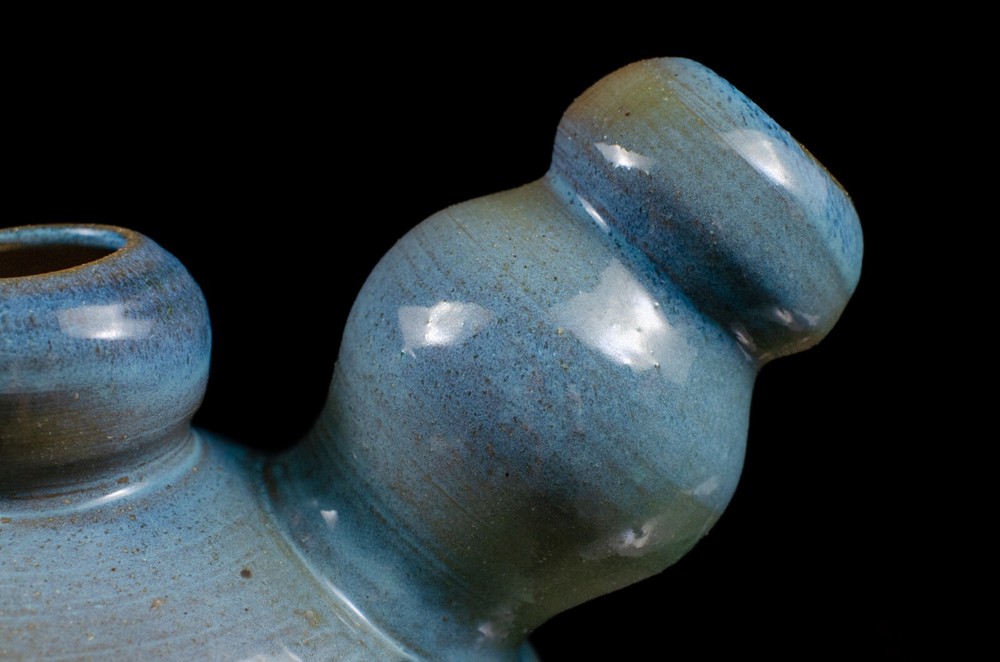 Modern Studio Pottery Udu Drum Instrument with a Mayan Creative Influence