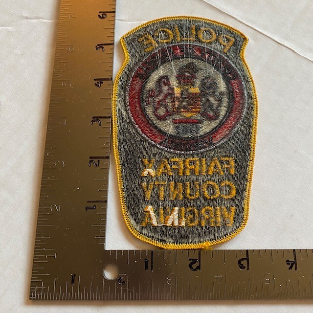 Fairfax County VA Police Patch