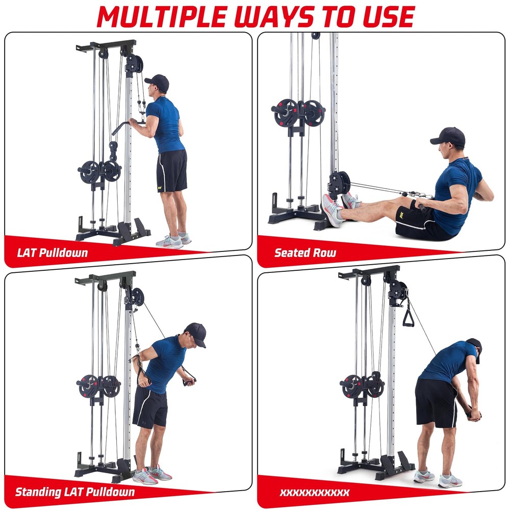 ✨LAT Pulldown Machine,Multi-Functional Cable Machine for Full Body Workout,Home