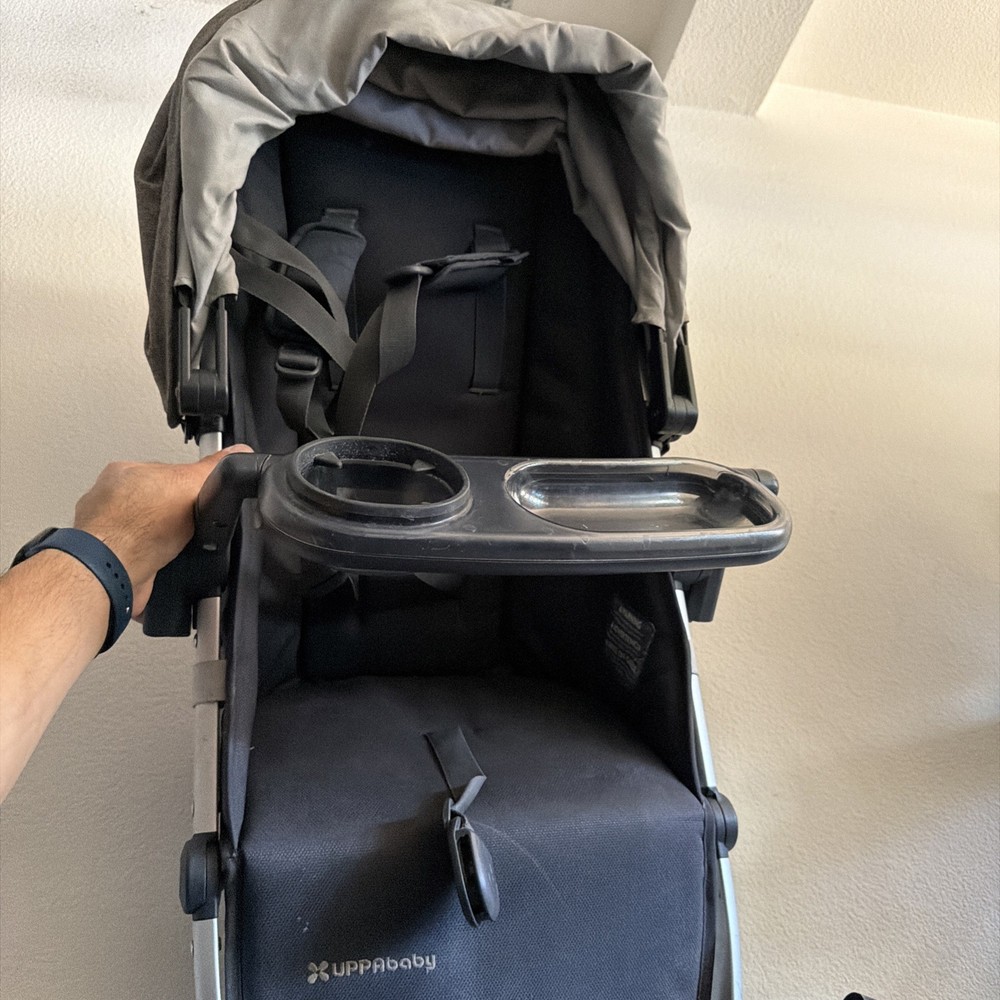 uppababy vista v2 double stroller with bassinet