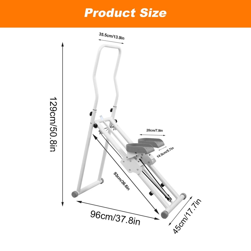 Vertical Climber Stair Stepper Machine For Home Gym Exercise Machine