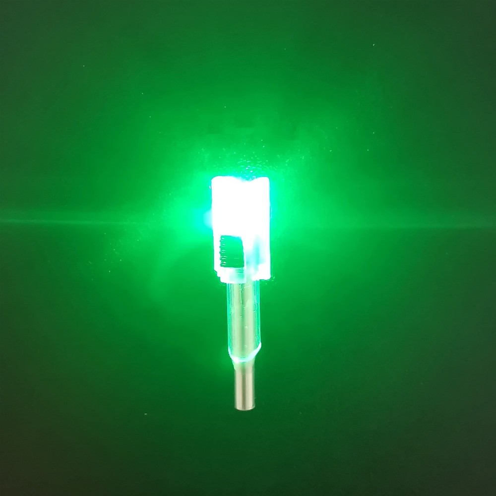 DEEPOWER Crossbow Lighted Nock with ON/Off Switch 4 Pack Green