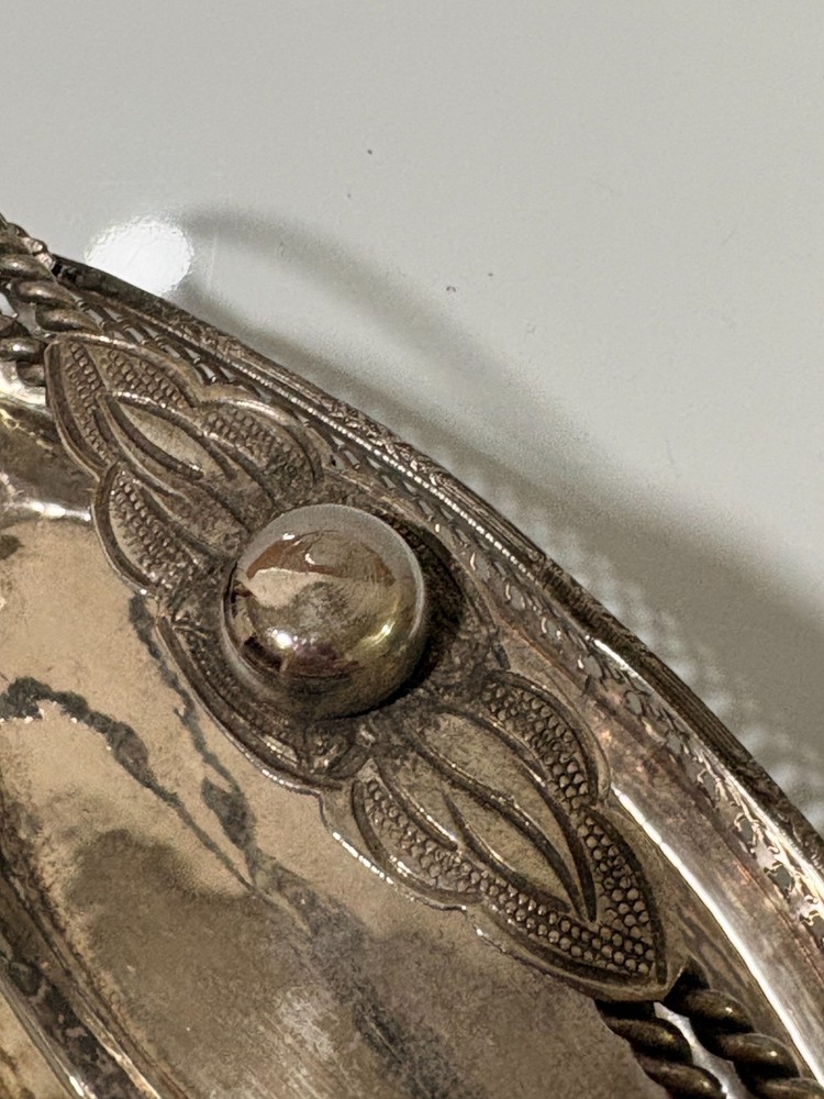 silverplate vanity tray