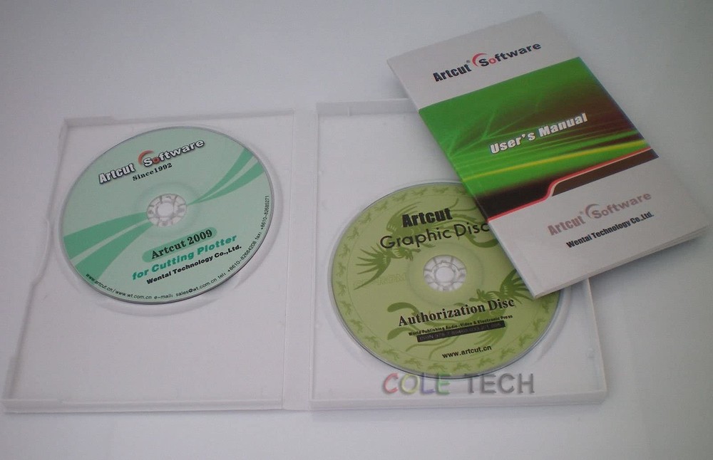 ARTCUT 2009 Pro Software for Sign Vinyl Plotter Cutter Cutting 9...
