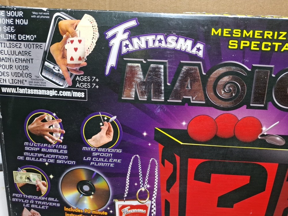 Fantasma Magic 200+ Trick Magic Show Set Professional Magic Game With Box