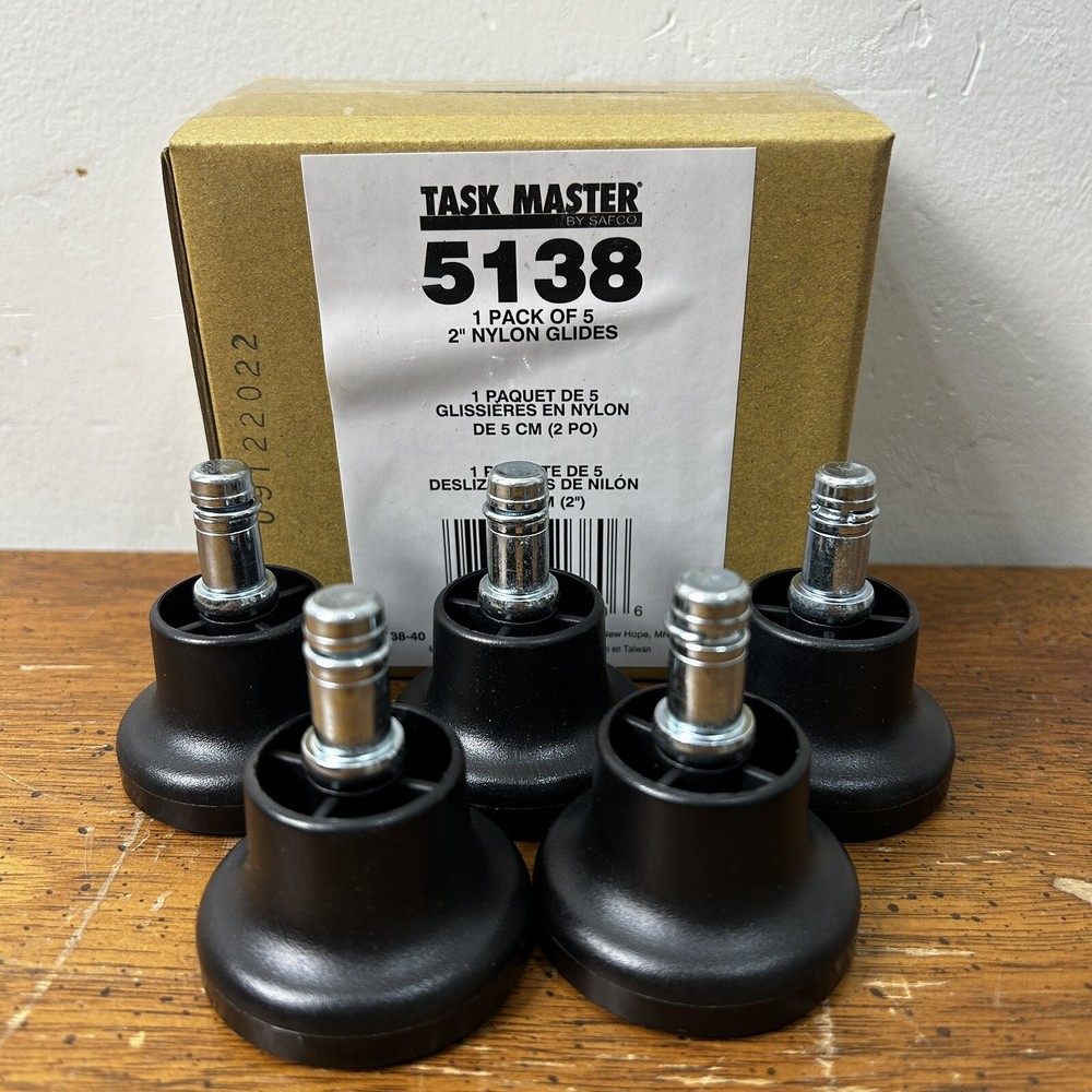 Safco | Task Master | Nylon 2" Glides for Apprentice II | 5138