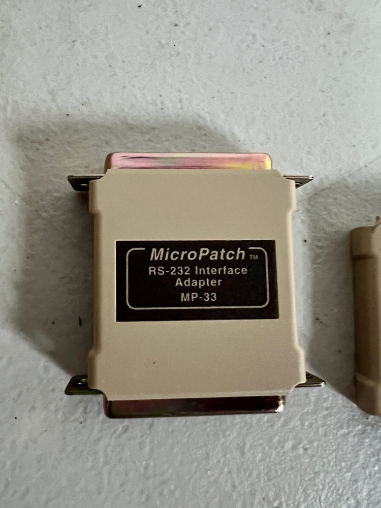 DATATRAN MP-33 DB-25 RS-232 Tester Interface Adapter Micropatch CNC Breakout