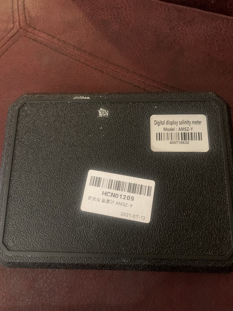 HOJILA Digital Salinity Refractometer Salinity Meter Tester Range 0-28% Handh...