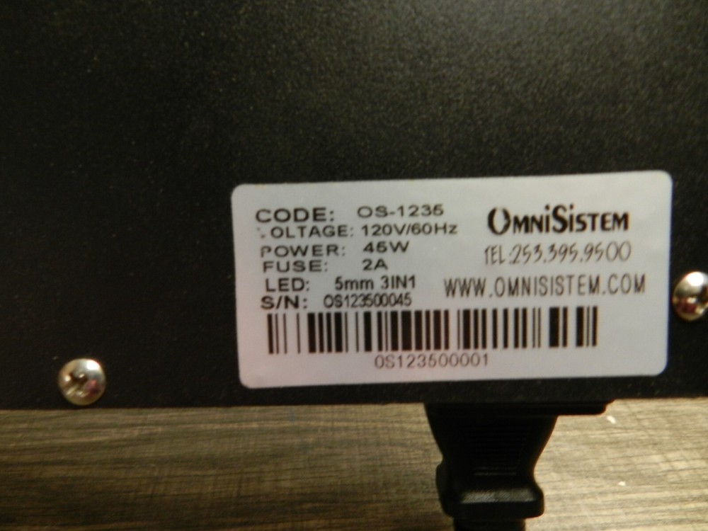OMNISISTEM OS-1235 DJ Facade Controller with Built-in Programs SD Card (J4)