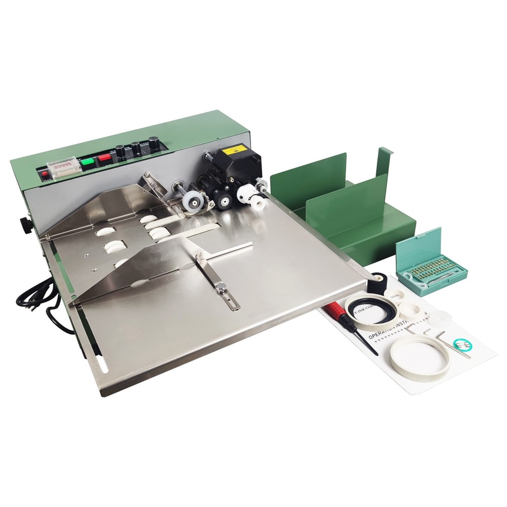 MY-380F Stainless Steel Solid Ink Coding Machine Date Ink Wheel Marking Machine