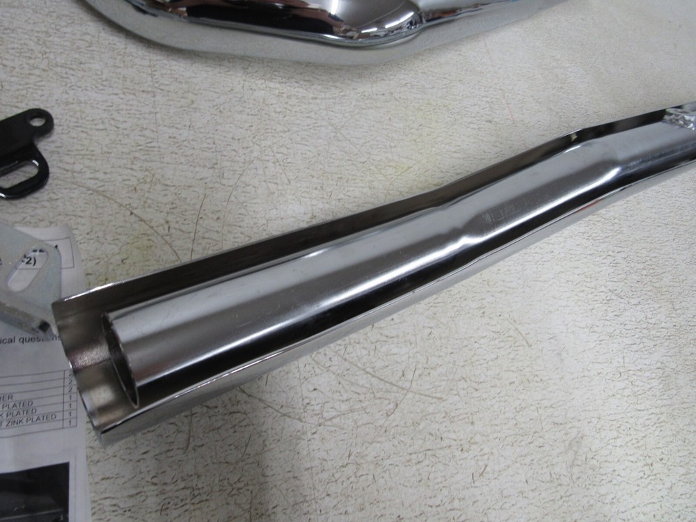 HARLEY DAVIDSON TRUE DUAL HEADERS CHROME FREEDOM PERFORMANCE HD00244 HD-49