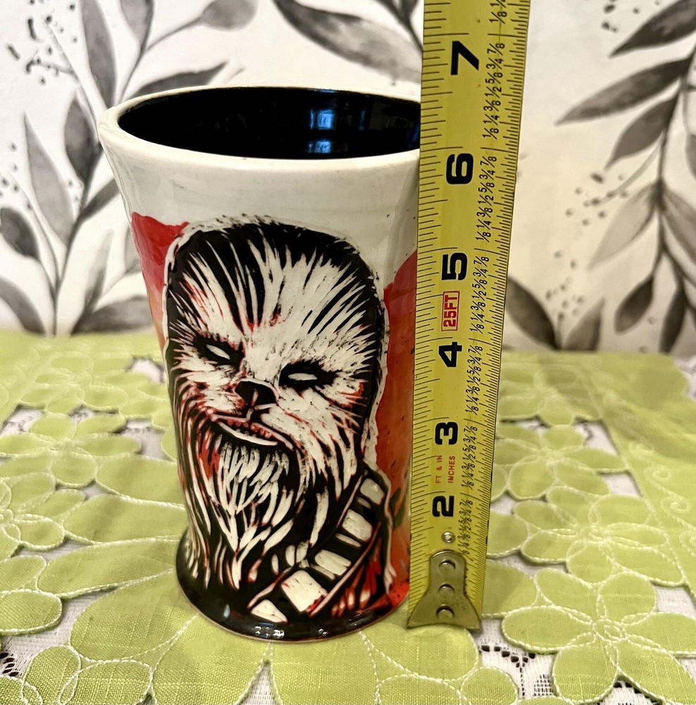 Hand Painted Chewbacca Mug