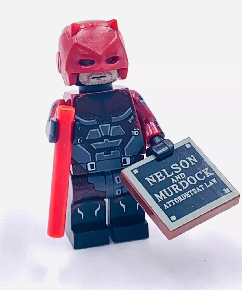 Daredevil Lego Marvel Minifigure - See Item Description